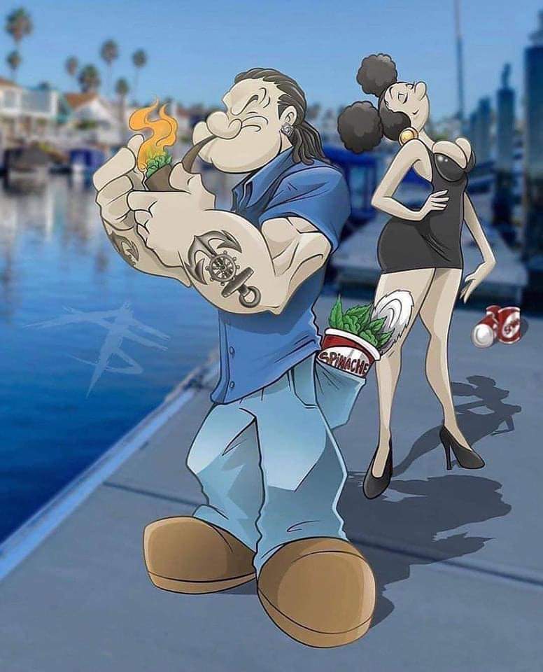 🍁🍁🍁only spinach poppey needs 😁😁😎😎🥦🥦🥦🥦...gives you wings but not the redbull kind I guess 😎

#Medicinalcannabis #cannabisculture #Poppey #Poppeythesalior