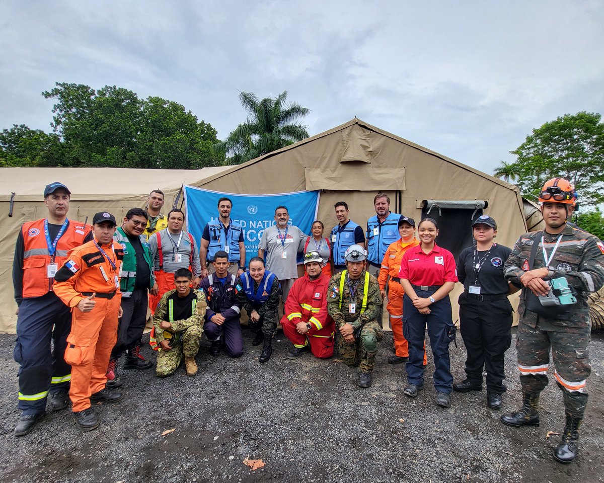 Last month, Team Rubicon participated in the CEPREDENAC Regional Drill in Panama City, Panama. With over 1,400 participants from 18 countries, the drill aimed to enhance regional response capabilities and coordination.