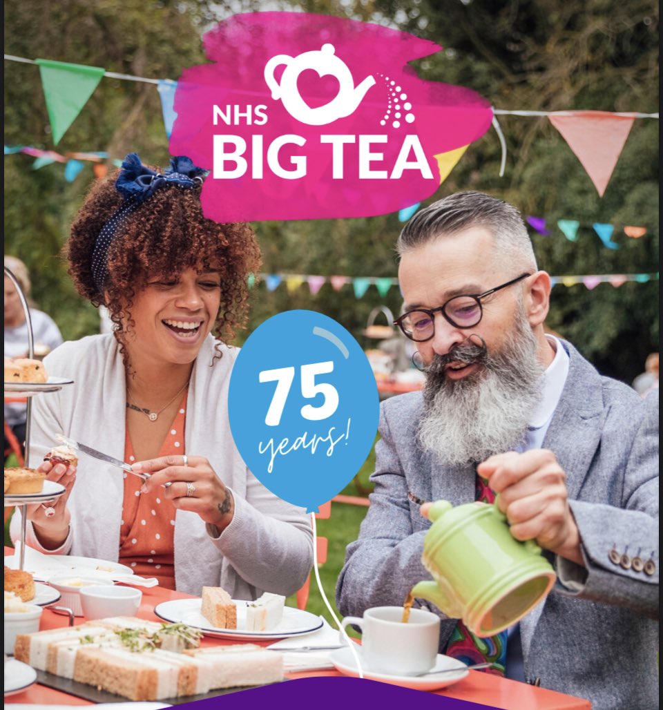 After an inspiring talk from Sam Barlow of @FitmumsF , we celebrated the 75th birthday of the NHS with cake and tea and raised £99 for <a href="/wishhcharity/">WISHH Charity 💙</a> Space to grow appeal.