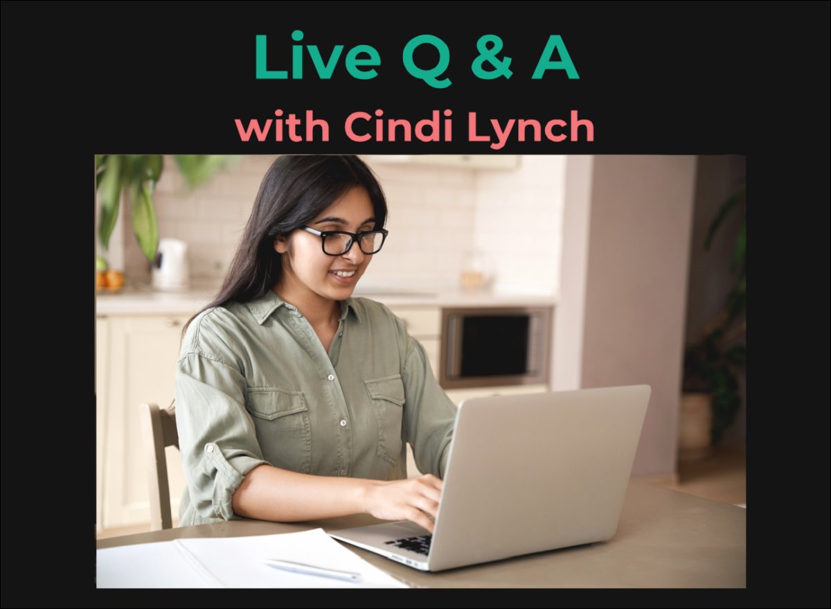 Got questions? Join Cindi Lynch for a Live Q &amp; A session on Thursday, July 6 at 6 p.m. CT. Not an Ascend member? Join today for a FREE one-month trial. conta.cc/3ntxBH1 #learningcommunity #training #CATalyst #Ascend #courtreporter #stenographer
