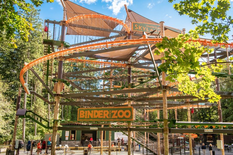 Binder Park Zoo's Sky Lark Ridge opened in October 2022. Sky Lark Ridge is a custom project engineered for safety and designed for fun by RCI Adventure Products®. We build adventure!