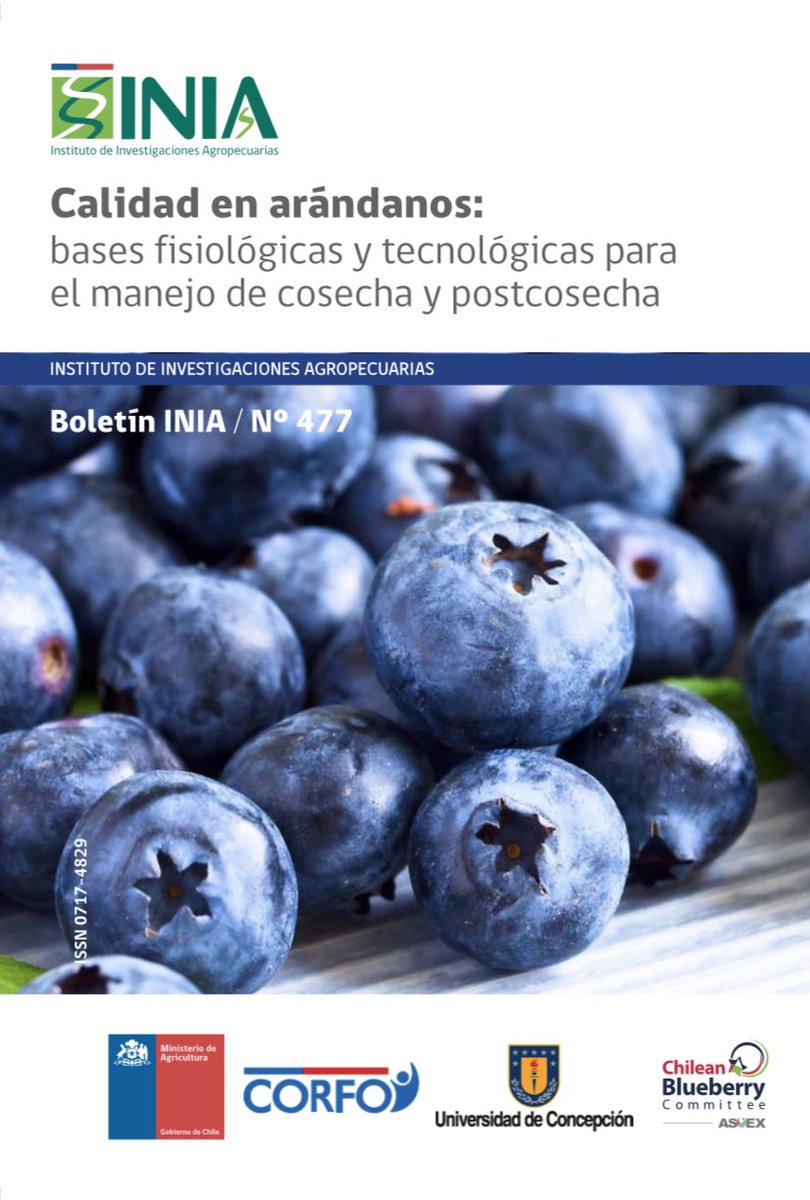 iniaLaPlatina's tweet photo. Edgard Álvarez de #INIALaPlatina compartió tema indicadores clave en manejo de calidad y condición de arándanos: experiencias del proyecto PTEC 66641🫐

✅Esto se desarrolló en el marco del proyecto de @INIAChile junto a @agronomiaudec, Comité de Arándanos de #Asoex y @corfochile https://t.co/o4EcTDAtZr