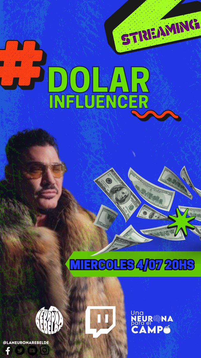 RebeldeNeurona's tweet photo. ❤️‍🔥❤️‍🔥❤️‍🔥 Hoy PRENDEMOS #UnaNeuronaParaElCampo 🔥🔥🔥
⌛⏰20 horas #PRENDEMOS por nuestro canal de YouTube y Twitch🥳🥳

👉🏼Te esperamos por acá: https://t.co/7dtqOpEAre https://t.co/BJShRevAB9