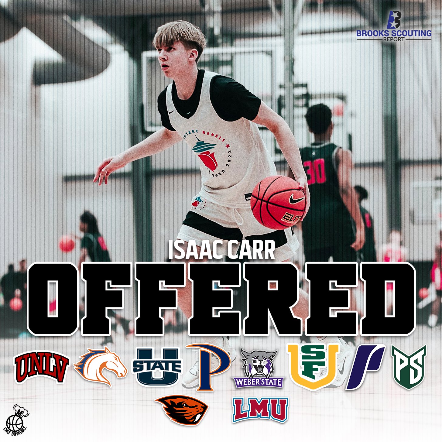 Brooks Scouting Report on Twitter "Isaac Carr is a 6’4 SG Class 2025