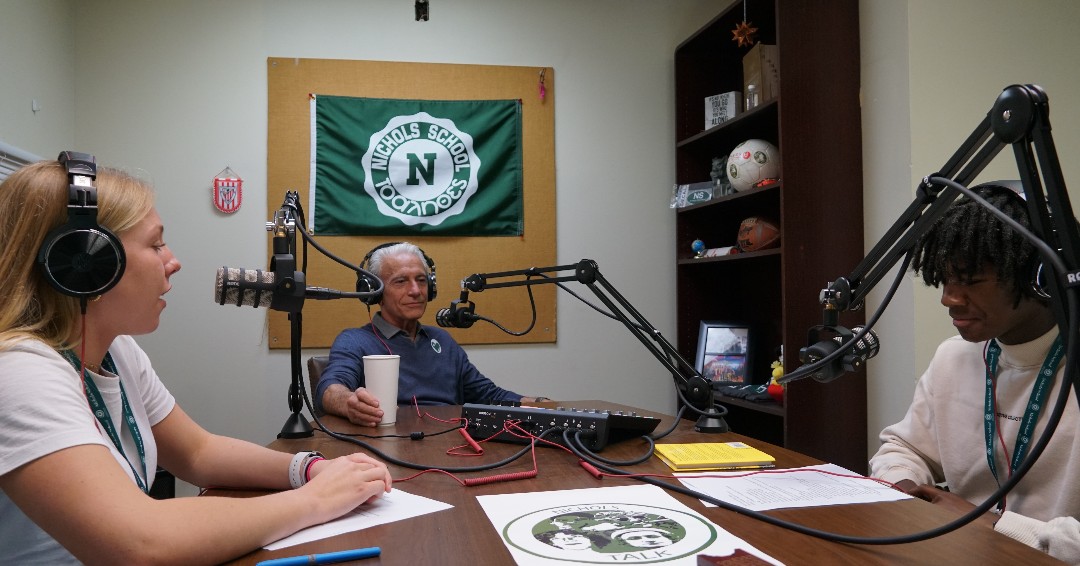 Did you know Nichols School had a podcast? Make sure to check it out at the link below or in the Apple App Store for conversations with alumni and other topics on the minds of our students!