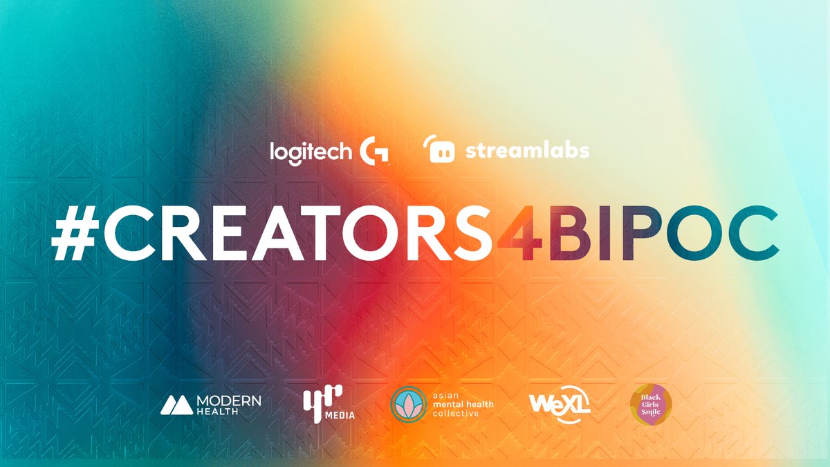 In honor of BIPOC Mental Health Month, we've partnered with <a href="/streamlabs/">Streamlabs</a> to launch our new #Creators4BIPOC program focused on elevating communities of care and destigmatizing discussion of mental health.  Learn more in the thread below ⬇️ (🧵 1/8)