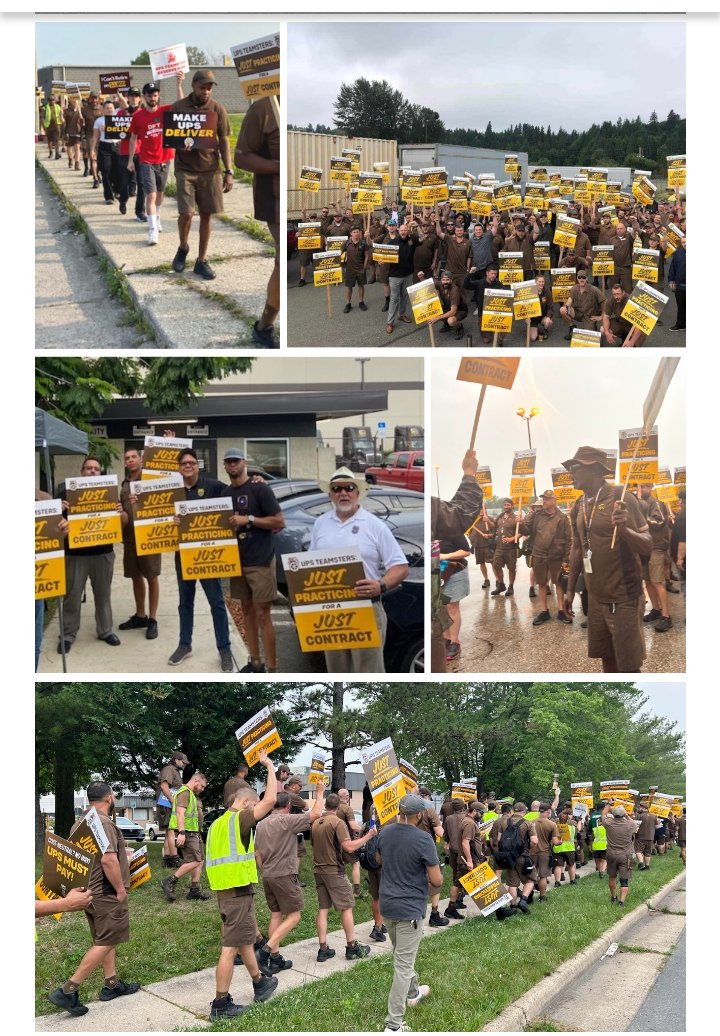 BrJoeBalkis's tweet photo. 7/2/23 #upsNegotiationsUpdate
#2023TeamstersupsContractCampaign #Teamsters #ups
#PracticePicketing did spread.
#DEFUNDfacebook
#DEFUNDtwitter
#DEFUNDyoutube
https://t.co/ojf1B2hRRu https://t.co/qVzEPgIemL