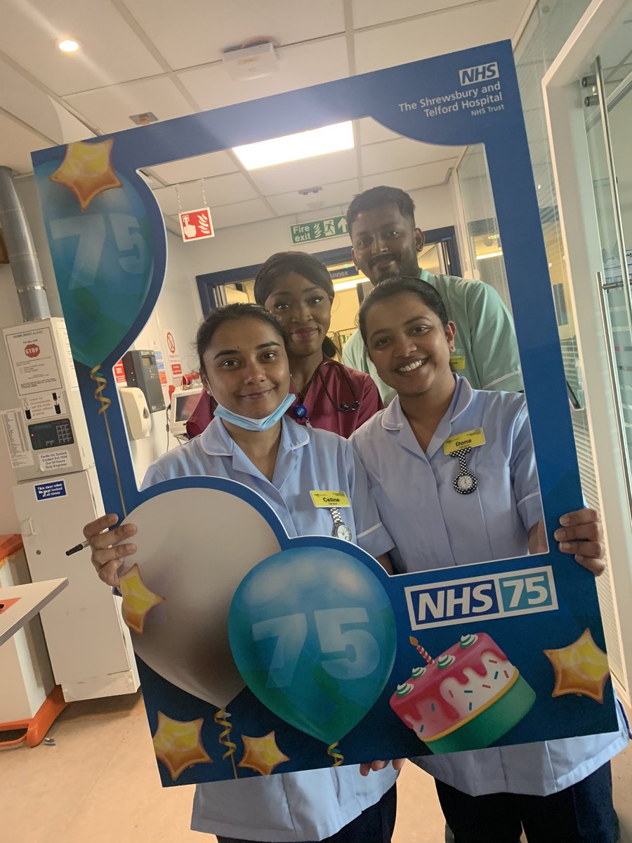 KRWADN's tweet photo. Happy Birthday #nhs75 https://t.co/w2hNfUq1rj