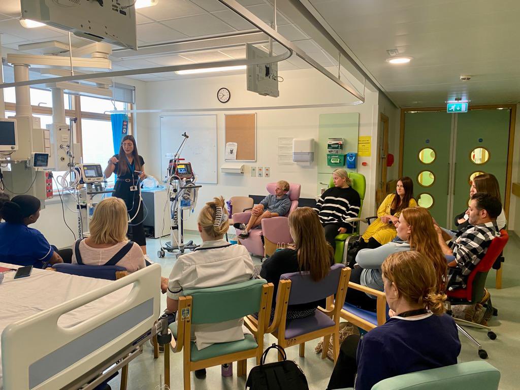 RebeccaAkehurs2's tweet image. Fantastic Paediatric HDU Team Training Day, facilitated by @emma_tagliavini and Megan. A blend of presentations from the MDT, skills stations, team building, RCS and simulation. Great feedback from the team #HDU #practiceeducators #simulation #RCS