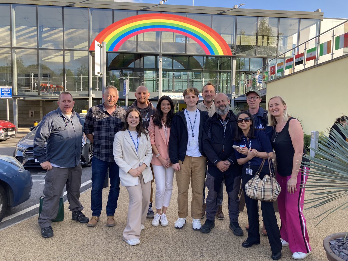 What a day! Full programme OB for <a href="/BBCLookNorth/">BBC Yorkshire</a> <a href="/BTHFT/">Bradford Teaching Hospitals NHS FT</a> <a href="/AmyGarciauk/">Amy Garcia</a> <a href="/docjohnwright/">John Wright</a> for the NHS at 75. Herculean effort from all involved! Can laugh now about my clutch going on the drive there 🤣🎂🏥