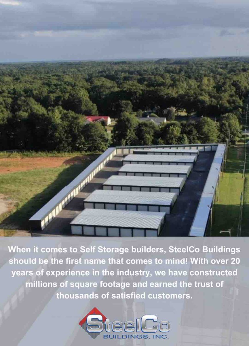 SteelCoBldgs's tweet photo. With over 20 years of industry expertise, we’ve built millions of square footage and earned the trust of countless satisfied customers. 🏢 #SteelCoBuildings #SelfStorageExperts #QualityCraftsmanship #SelfStorageBuilders https://t.co/CYHbG375ON