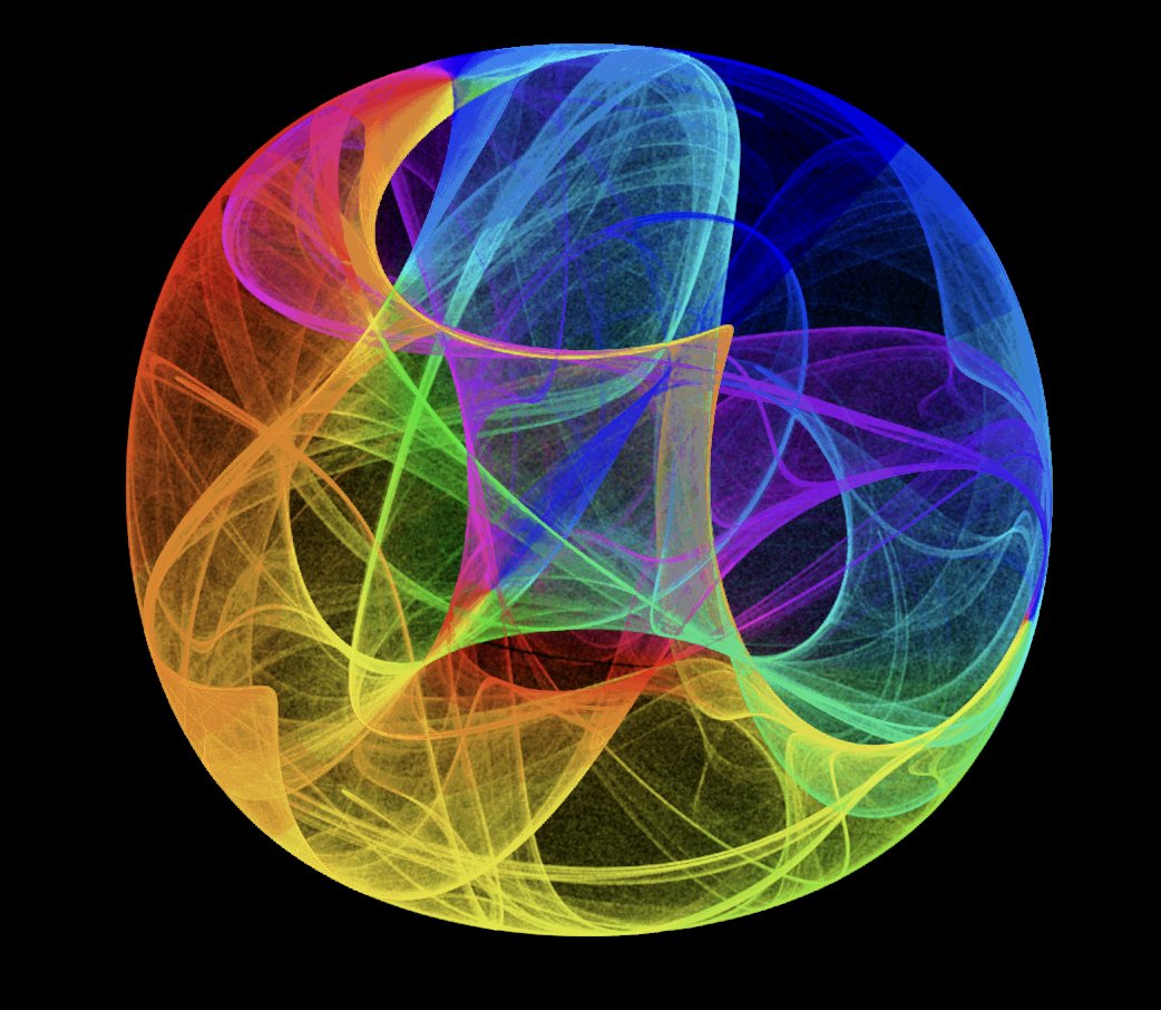 gwstagg's tweet image. I really like making demos for #webR, but so far they have all been quite technical. I thought I'd try something different today and have a go at some #rstats generative #rtistry. So, here is an interactive webR demo that draws pretty Clifford attractors😀 webr-clifford-attractor.netlify.app
