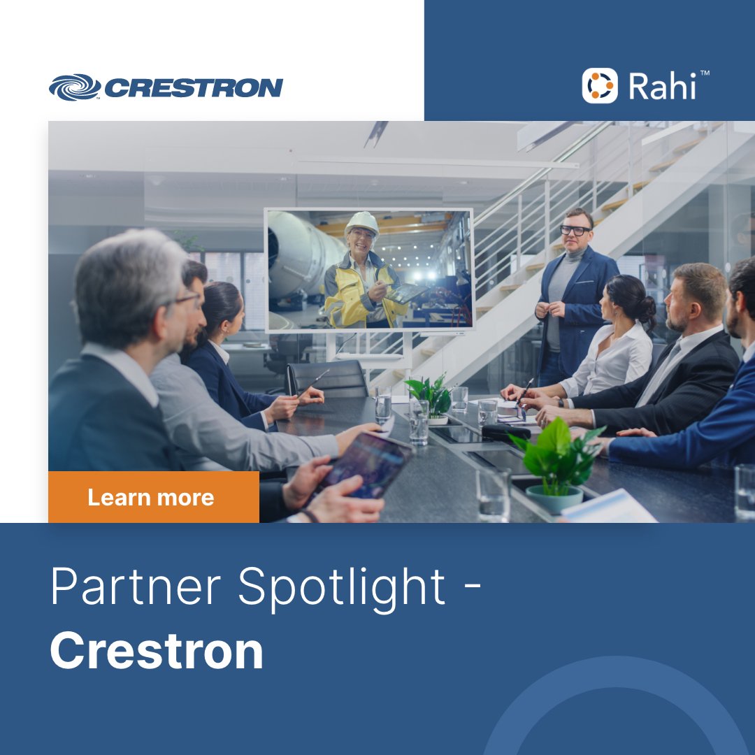 Rahi_Systems's tweet photo. Our partnership with @Crestron delivers Audio, Visual & Collaboration Solutions for the Enterprise, Home, Educational, and Hospitality Environments. We work on one platform connecting all equipment to an organization’s network: https://t.co/PB2cQ24Lpd
#RahiPartner #Crestron #AV https://t.co/xjNnFLUzD9