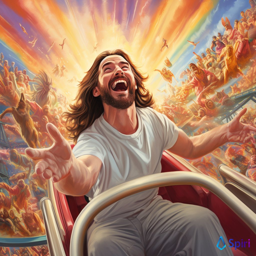 SpiriAI's tweet photo. Enjoy the ride, enjoy the #spiritualjourney 💙 https://t.co/zLsv90MfJq