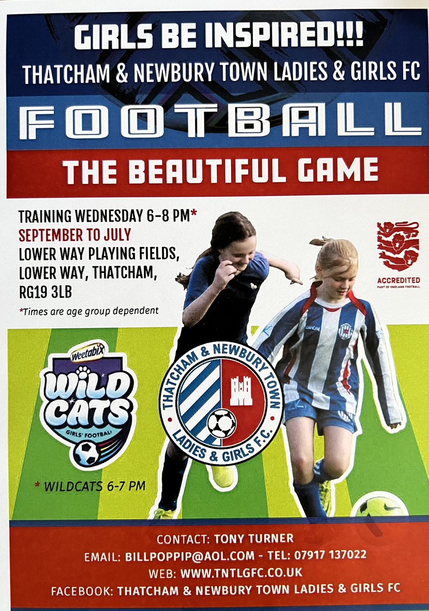 We are looking for anyone who would like to try football for the first time or who would just like to get back playing. So any girl from reception class and up please get in touch