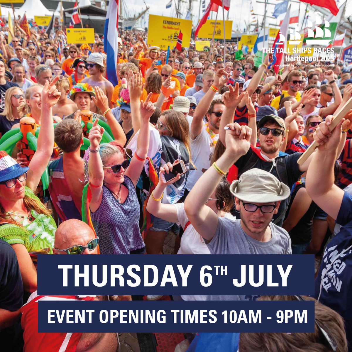 Tall Ships Races Hartlepool 2023 tweet media