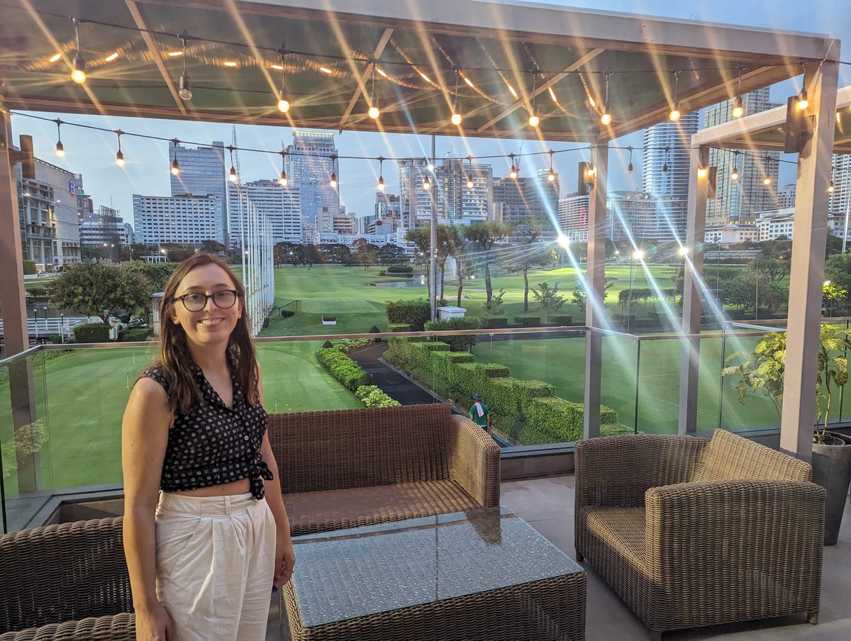 My daughter Katie arrived in Bangkok today - she plans to travel Asia for the next 8 months. How packpacking has changed much. This is Royal Bangkok Sporting club and I'm supposed to be the privileged one.