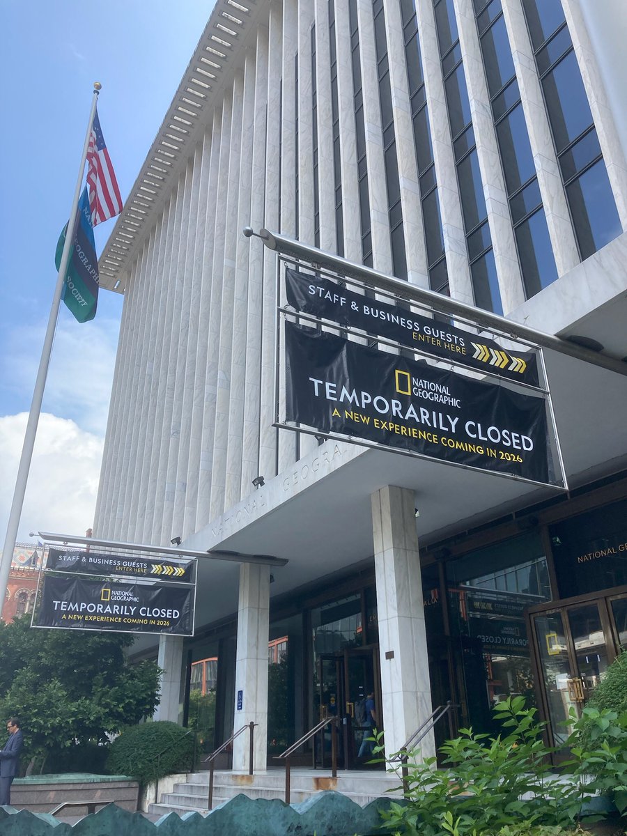amayrianne's tweet photo. Construction on @insidenatgeo base camp in DC has officially begun! #NatGeoExplorers are at the front and center of the Base Camp reimagining, and will be featured in over a dozen publicly facing exhibitions, shows, and educational resources.  Learn more: https://t.co/JjQ7iPbCAL https://t.co/6iyAchPpG3