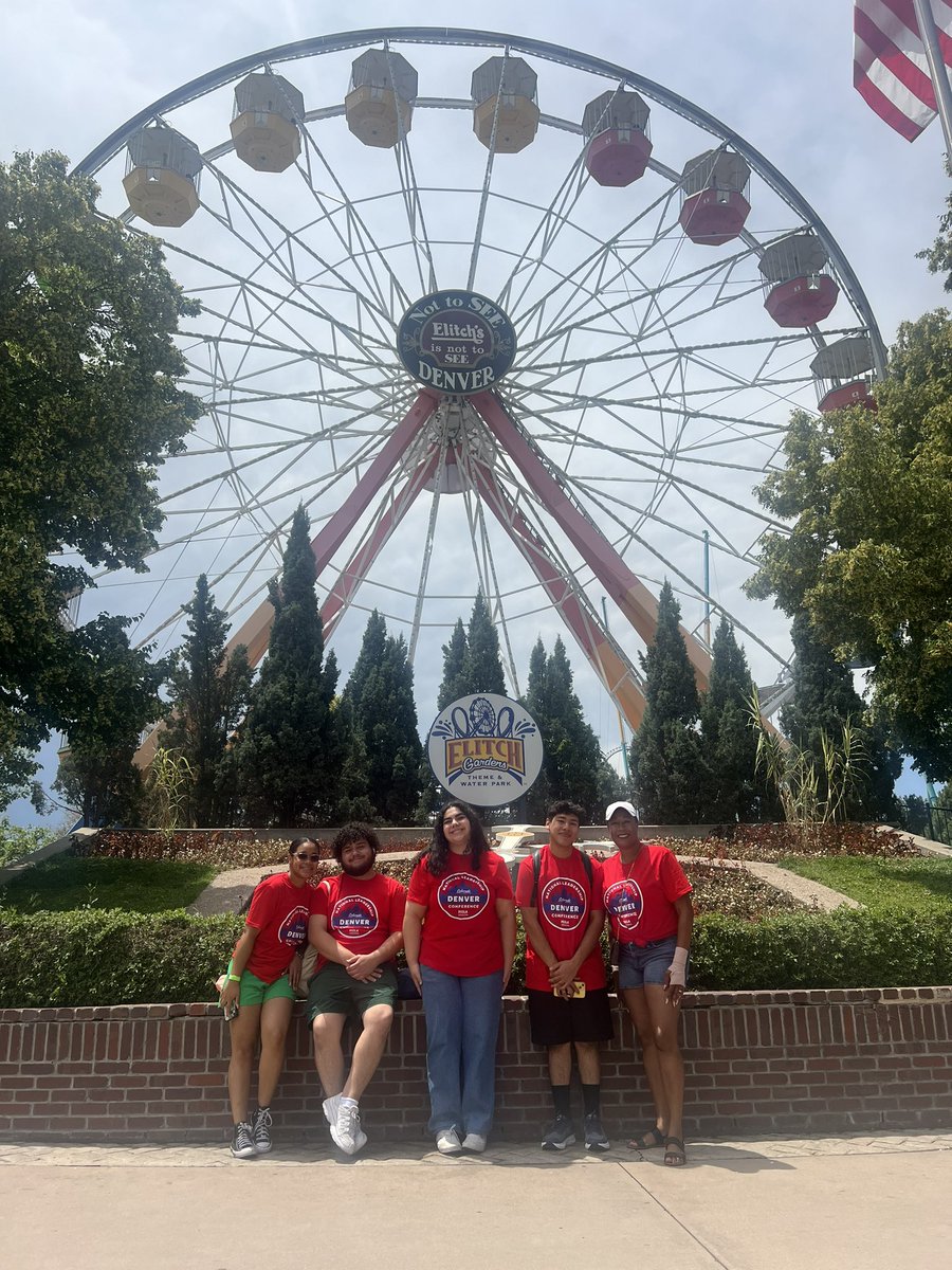 Such a fun day at <a href="/ElitchGardens/">Elitch Gardens</a> with <a href="/arizonafccla/">Arizona FCCLA</a> <a href="/NationalFCCLA/">National FCCLA®</a> <a href="/chandler_fccla/">Chandler FCCLA-ECE</a> for the 4th. Now we wait in awards for #nlc2023.