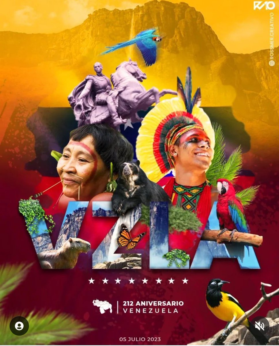 #5Jul | 🇻🇪 📢 ¡ ETIQUETA DEL DÍA! ▶️

¡Libertad y Soberanía !

<a href="/NicolasMaduro/">Nicolás Maduro</a> <a href="/Mippcivzla/">MIPPCI</a>
#IndependenciaDeLaPatria