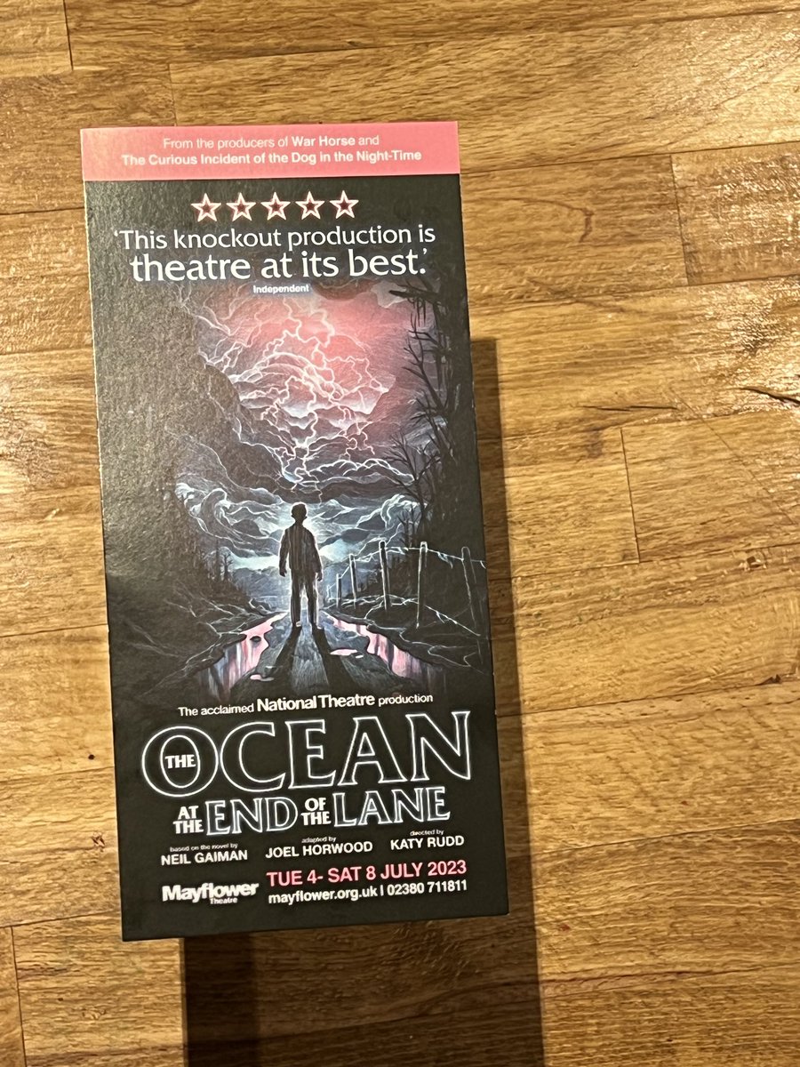echobass's tweet photo. ⁦@OceanOnStage⁩ What a wonderful show - why no composer credit on the flyer/poster? Such a big part of the experience! https://t.co/CSdu3ETdmO