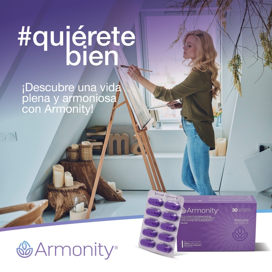 LabEurostaga's tweet photo. Encuentra el equilibrio emocional y el bienestar integral con Armonity. Nuestra fórmula única, que combina melisa, lavanda y moringa, te ayuda a aliviar el estrés, mejorar el sueño y equilibrar tus emociones. 
Visítanos en: https://t.co/pVRbwPLN0q https://t.co/sqi4KQEMay