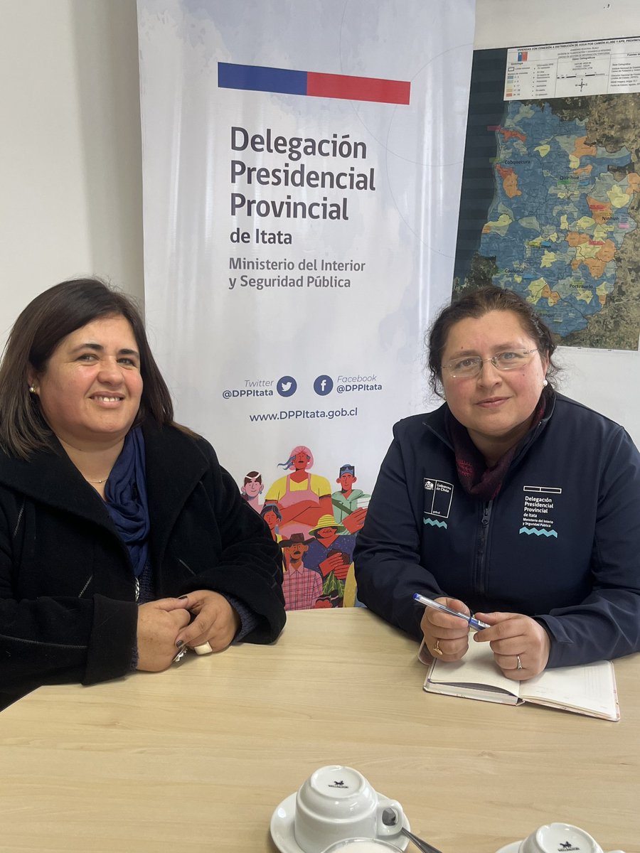Delegada Presidencial <a href="/PradoStuardo/">LisettePradoStuardo</a>  reafirma compromiso de promover los derechos y fortalecer las autonomías de la diversidad de mujeres de la provincia al reunirse con la directora de PRODEMU Ñuble Ameria Burboa Villar