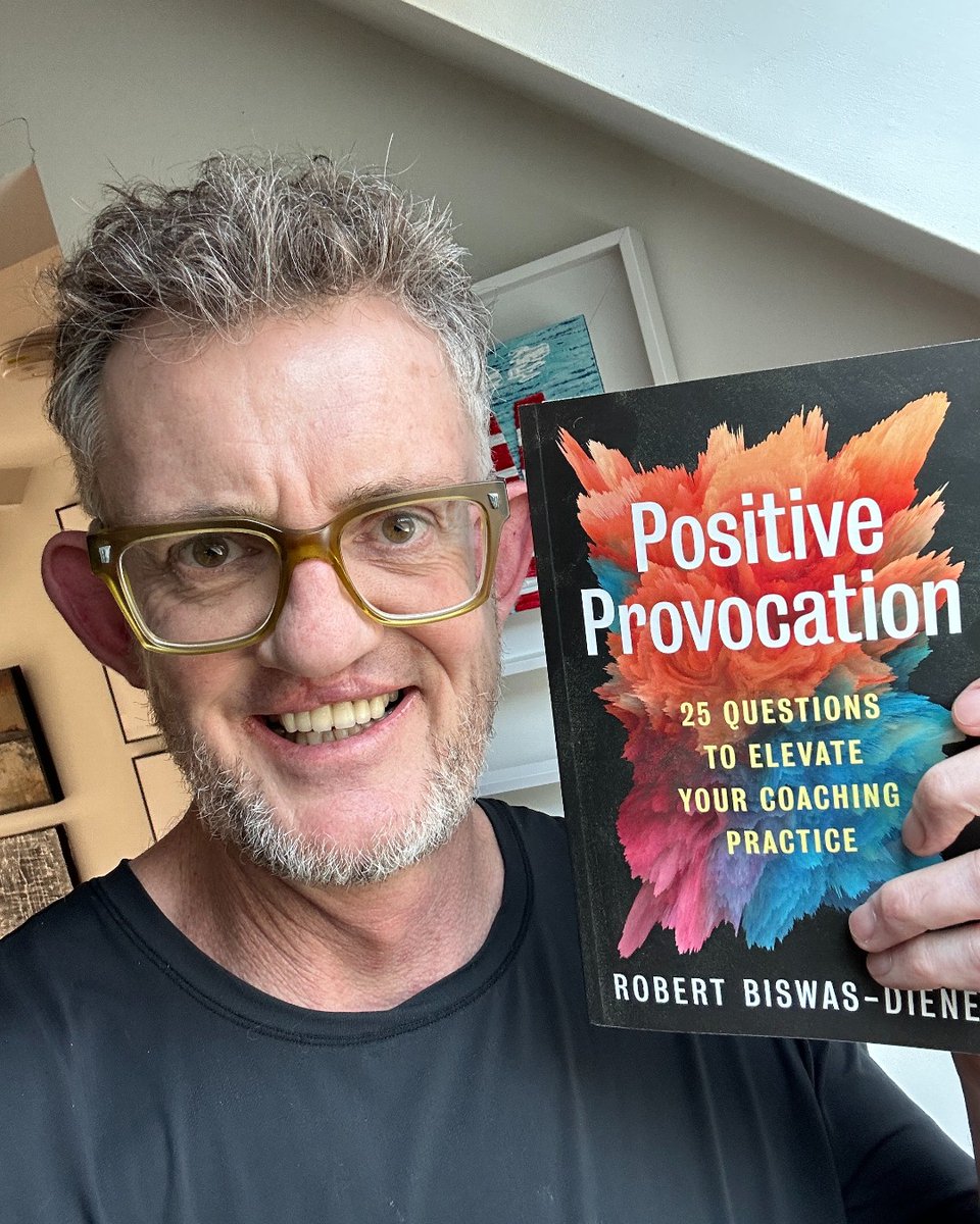 I'm thrilled to be celebrating my good friend, Robert Biswas-Diener's newest work: Positive Provocation: 25 Questions to Elevate Your Coaching Practice. This book tells you which rules to follow and which to break - quite the useful guide, I think.