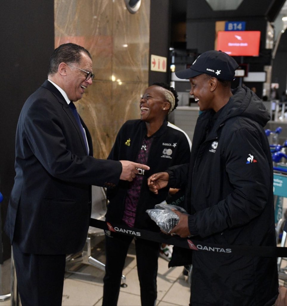 Big respect to our Banyana Banyana squad 🫡✊🏾.