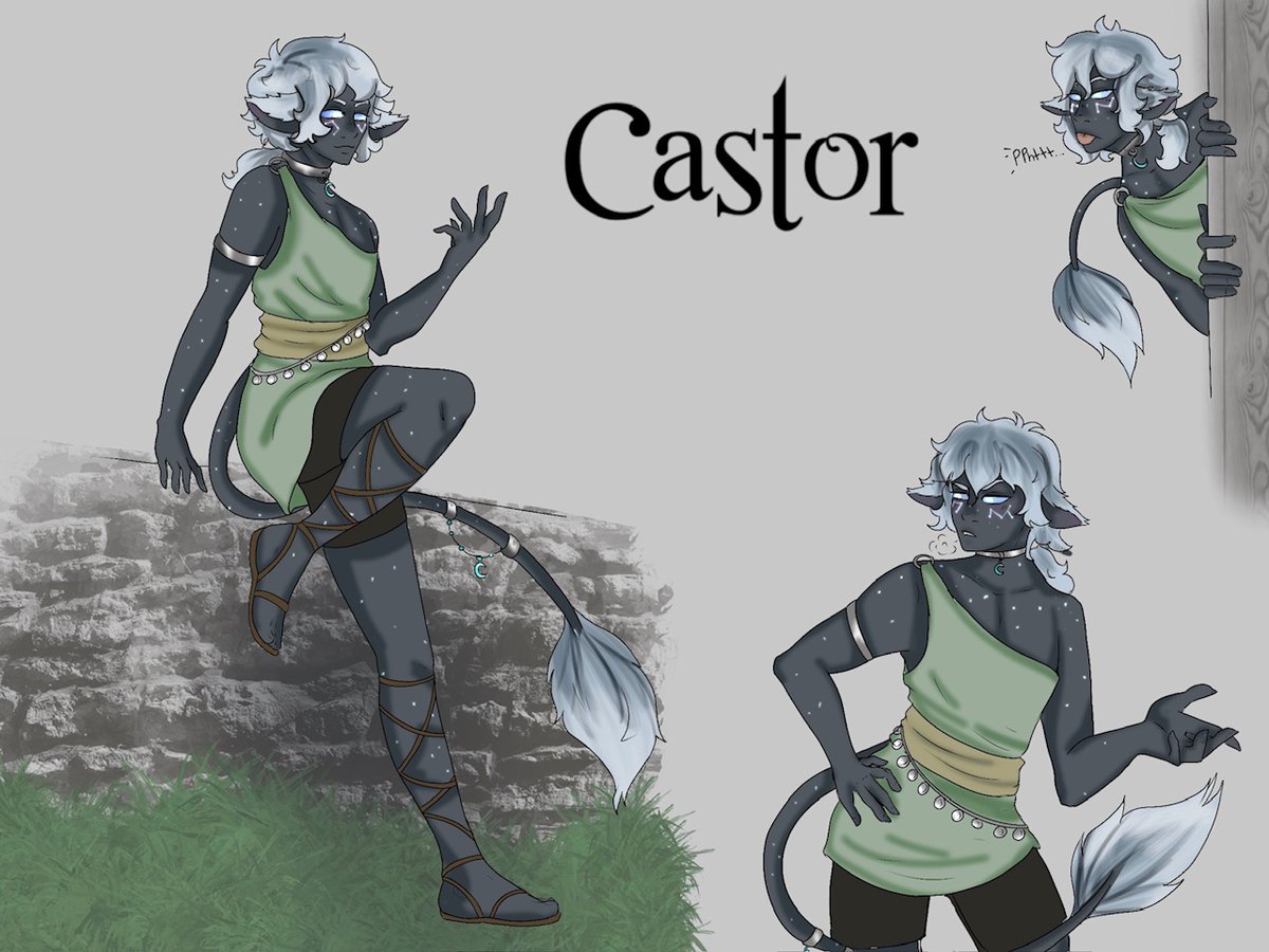 A star-touched Firbolg~Castor is small for a firbolg but makes up for it in sass.