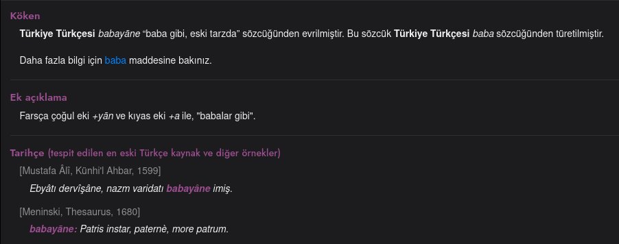 Babayani nisanyansozluk.com/kelime/babayani