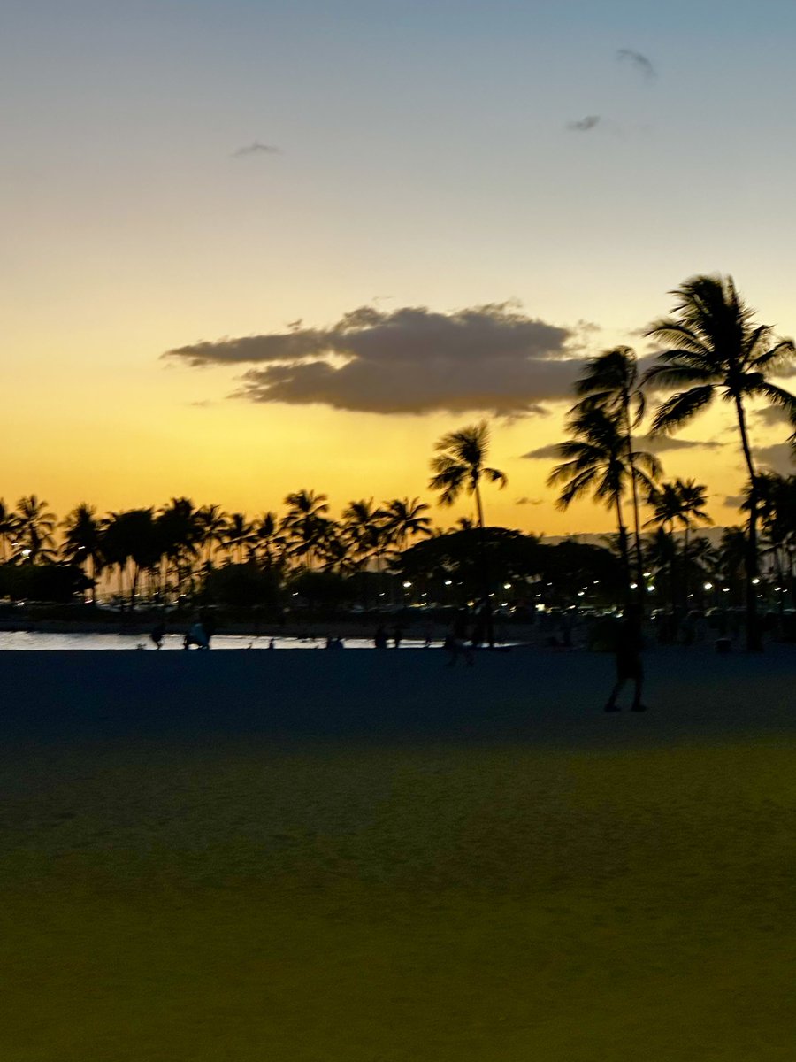 SusieQTravels's tweet photo. Just a little Waikiki for your Wednesday. 🌺
#SusieQTravels #OklahomaTravelAgent #Travel #Vacation #IBookAllDestinations #SupportSmallBusiness #Hawaii #Oahu #Honolulu #Waikiki #WaikikiBeach #HaleKoa #SunsetInHawaii https://t.co/gv9SckDhIj