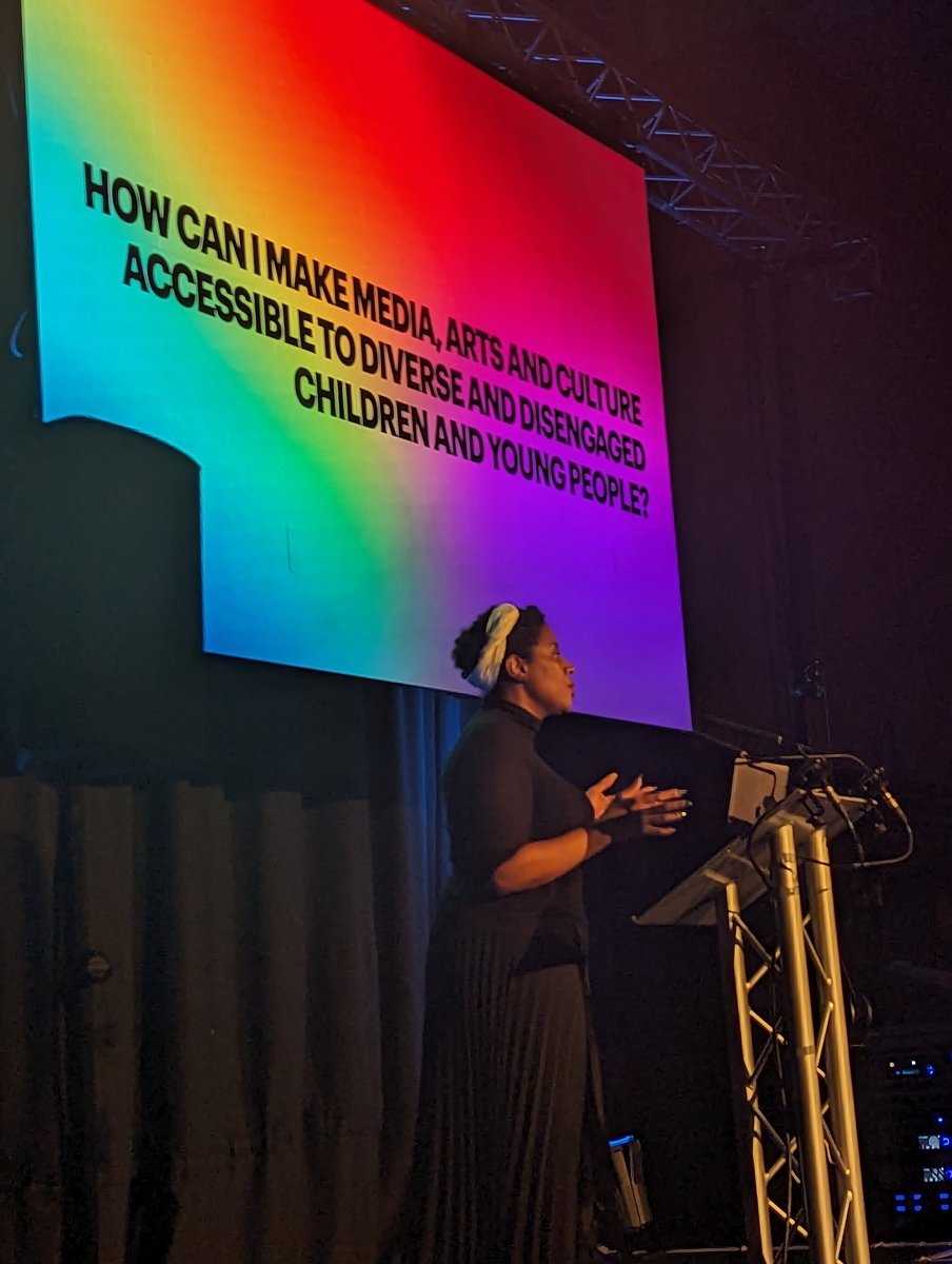 The MOST amazing Creative Key Note from <a href="/sharnajackson/">Sharna Jackson isn’t here anymore.</a> at <a href="/childmediaconf/">The CMC</a> so much wisdom, inspiration and laughter ♥️