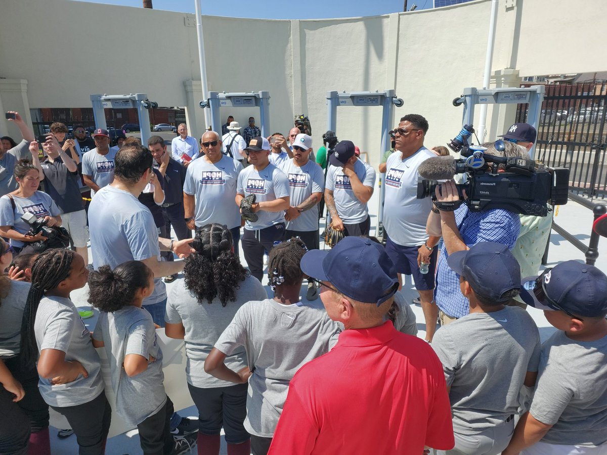 Jonathan Koppell (@jonathankoppell) on Twitter photo Thanks <a href="/Yankees/">New York Yankees</a> for visiting Paterson's historic <a href="/HinchliffeStad/">Hinchliffe Stadium</a> ium today! Kids had a blast w/ <a href="/TorresGleyber/">Gleyber Torres</a> <a href="/HipHipJose5/">Jose Trevino</a> Trevino and Nestor <a href="/Cortes_1210/">Nestor Cortes</a> but not more than biggest fan, <a href="/andresayeghNJ/">Andre Sayegh</a>.
<a href="/montclairstateu/">Montclair State University</a> is proud to tell the story of this community treasure Thanks <a href="/Yankees/">New York Yankees</a> for visiting Paterson's historic <a href="/HinchliffeStad/">Hinchliffe Stadium</a> ium today! Kids had a blast w/ <a href="/TorresGleyber/">Gleyber Torres</a> <a href="/HipHipJose5/">Jose Trevino</a> Trevino and Nestor <a href="/Cortes_1210/">Nestor Cortes</a> but not more than biggest fan, <a href="/andresayeghNJ/">Andre Sayegh</a>.
<a href="/montclairstateu/">Montclair State University</a> is proud to tell the story of this community treasure