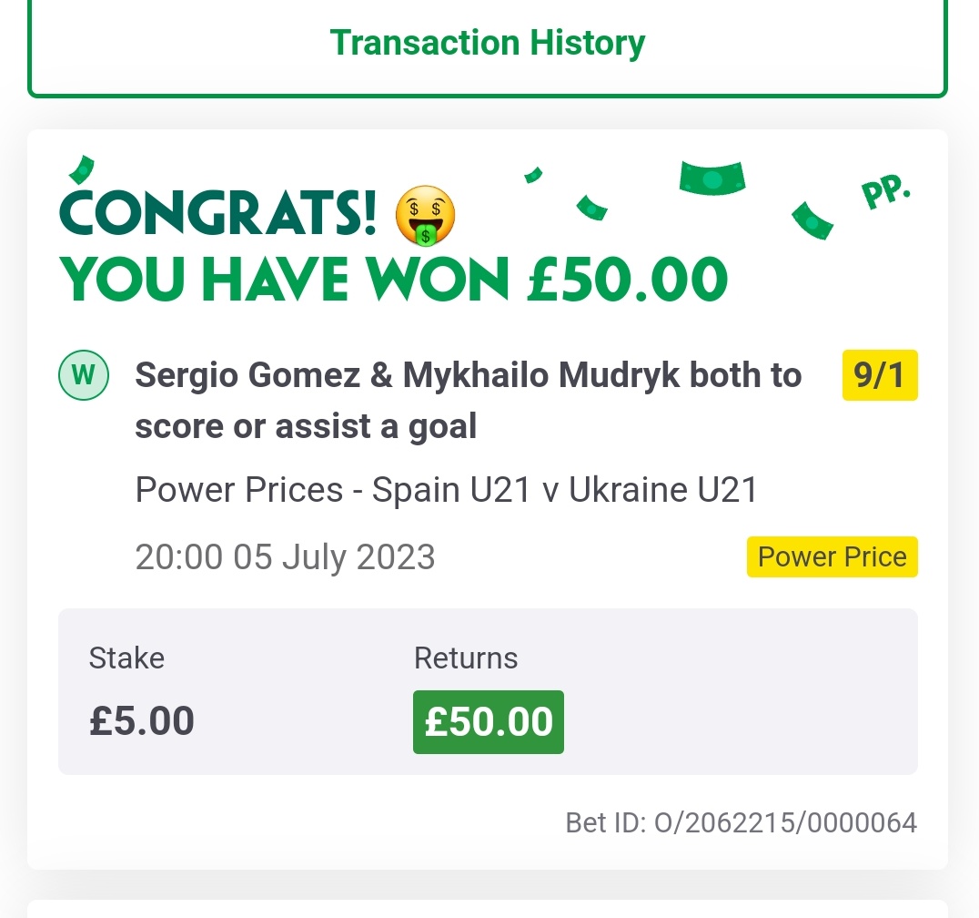 daveharding87's tweet photo. @samwilding_ @liampink92 @paddypower @OptaJoe They've paid out now https://t.co/1bY4q5OD1L