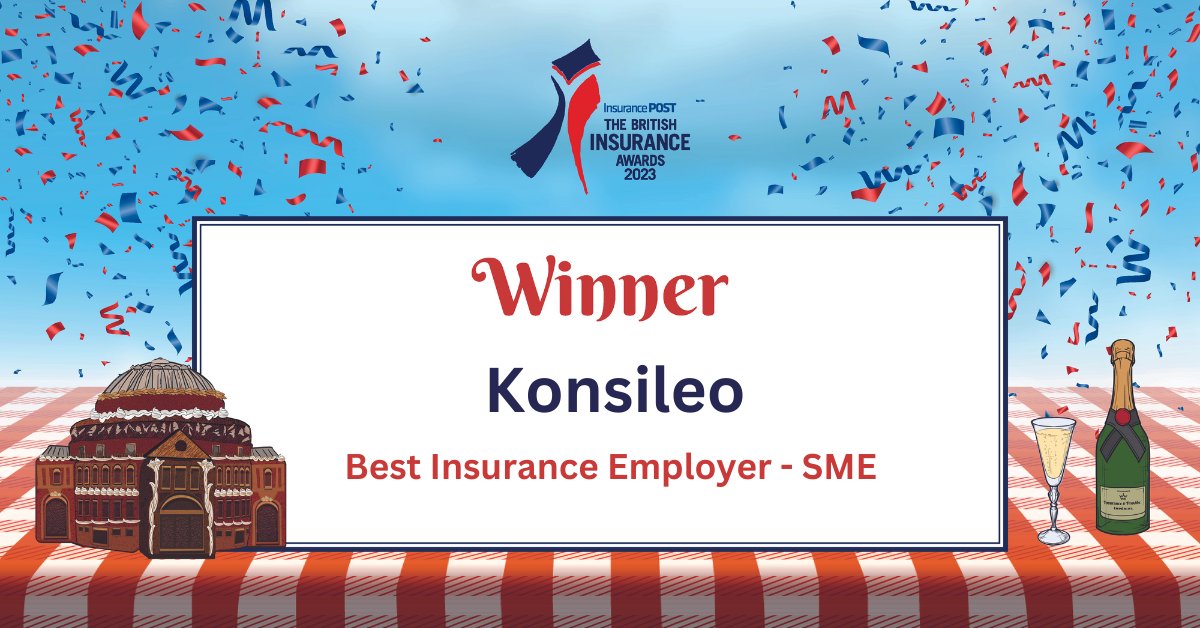 Insurance_Post's tweet photo. @Konsileo wins Best Insurance Employer -   SME. Congratulations!
 #BIA2023 https://t.co/TFrxfIMDDe