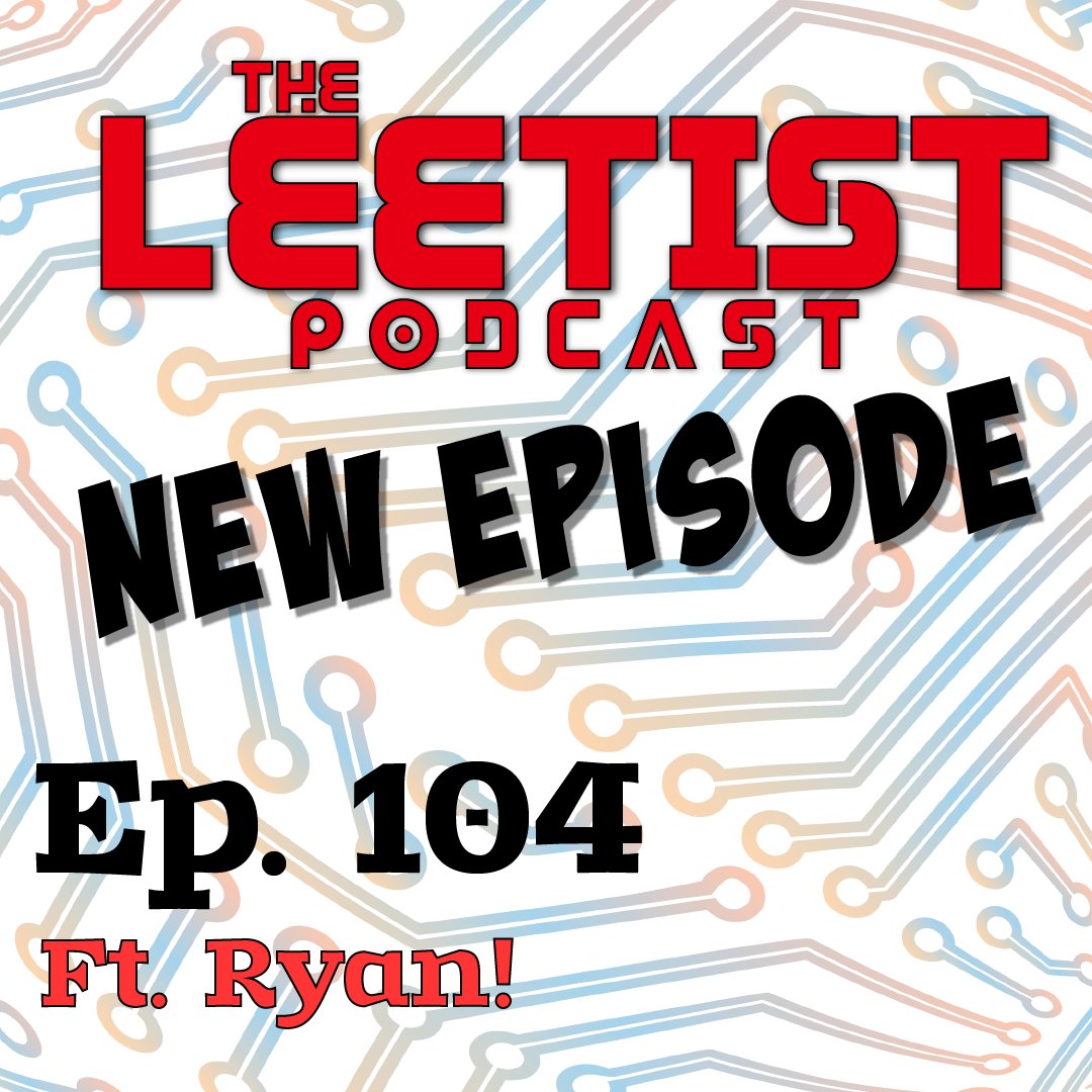 TheLeetist's tweet image. The Leetist Podcast Episode 104 IS HERE!
Ryan is back with us at the digital table LIVE from inside a volcano and we had questions about - you guessed it - trains!
Helluva show! Come check it out here or on your favorite pod platform 9 3/4!
theleetist.com/podcast/ep-104…
