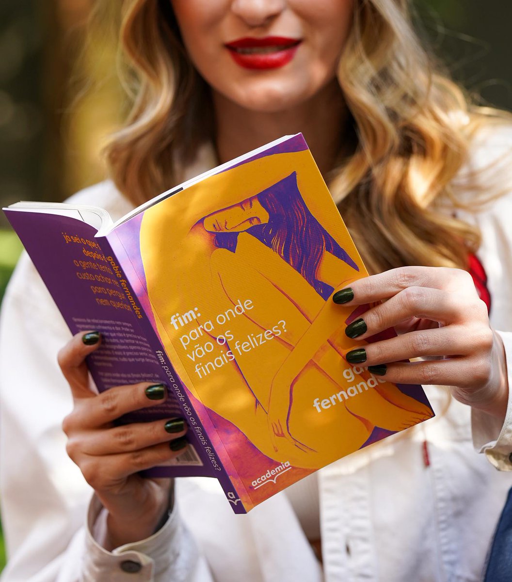 AccessGabie's tweet photo. ELE JÁ ESTÁ ENTRE NÓS! 💖

"Fim: Para onde vão os finais felizes?" novo livro de @gabiefernandes

🔗 https://t.co/L2Knz5qQ1Z https://t.co/UyLUIgudk9