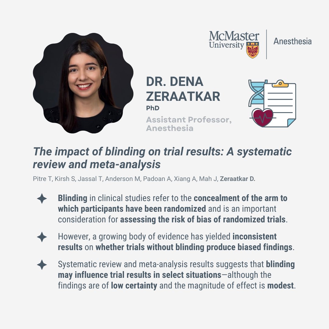 MacAnesthesia's tweet photo. For a quick summary/description of the featured research in this month's Research Roundup, click the images to read more!
(2/2)
#anesthesia #research #csection #metaanalysis #clinicaltrials #microaggressions #healthcare #intersectionality #postoperativedelirium #algorithm https://t.co/yDybeCuk5I
