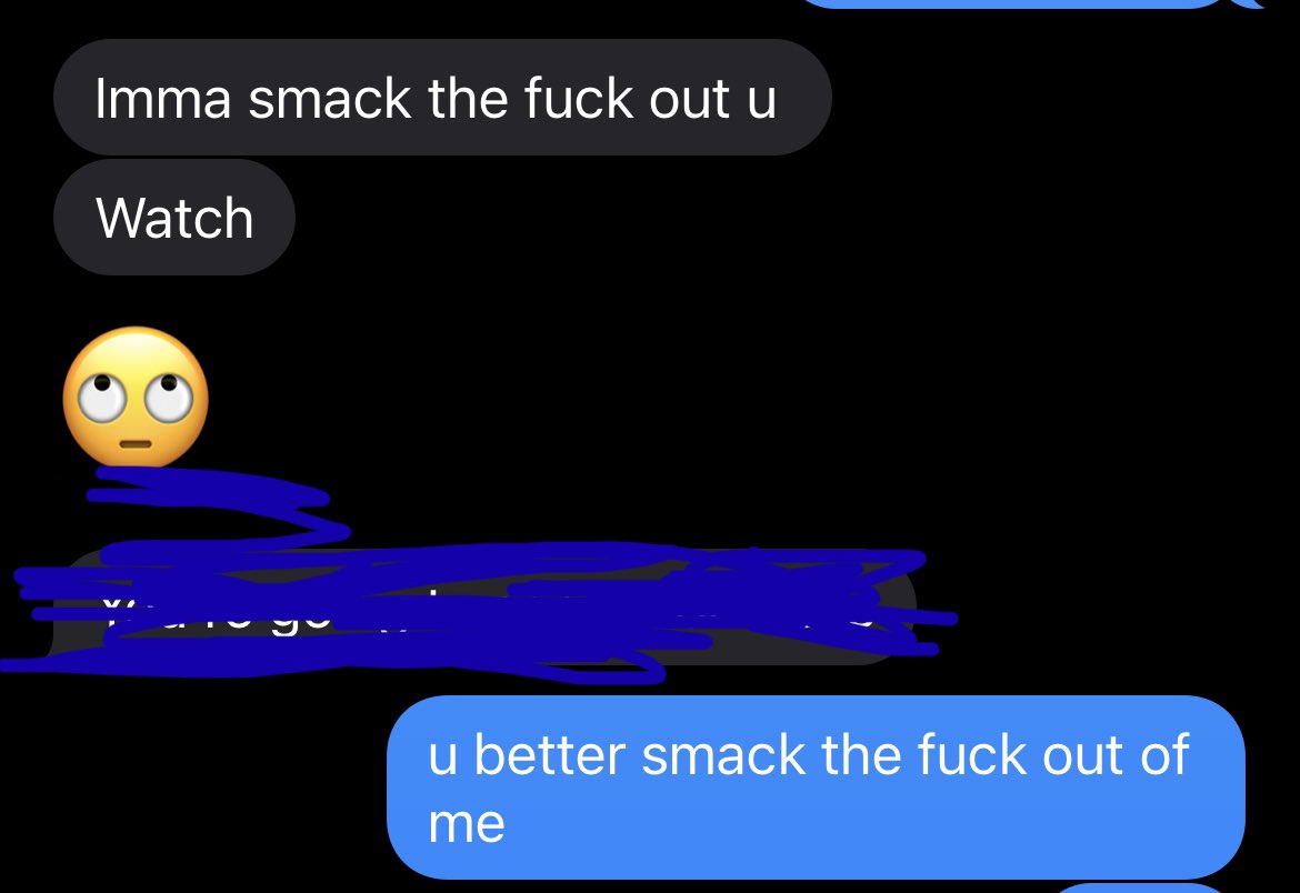cute how he thinks thats a threat