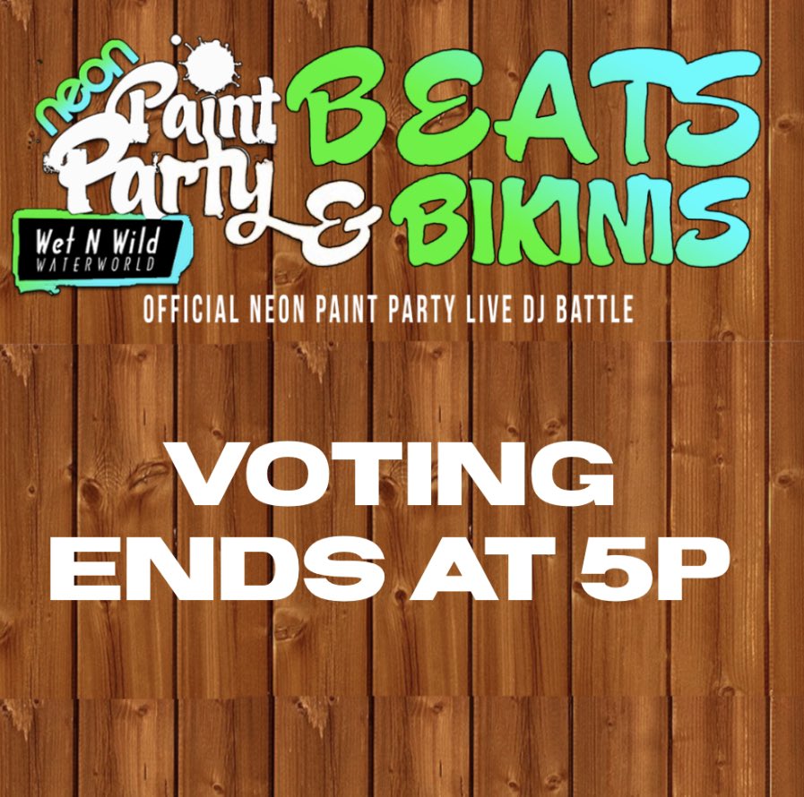NeonPaintParty's tweet photo. Your last chance to vote is on Facebook:
https://t.co/JSZtBbVDnt https://t.co/6TuyJRw6pT