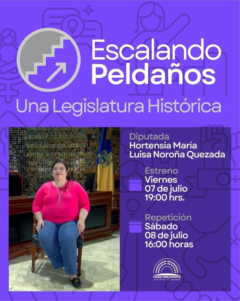 Colosio2023's tweet photo. Programa:  Escalando Peldaños, Nuestra Presidenta En Fundación Colosio Jalisco Como Invitada Este Próximo Viernes, 19:00 Hrs. Los Esperamos. https://t.co/m3QF9aMUkC
