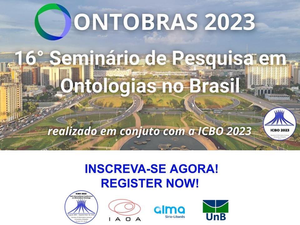 Attention everyone!
Registration is now open for the 16th Seminar on Ontology Research in Brazil, our #Ontobras2023. Join us for a series of great keynotes, tutorials, high-level research papers, and more!