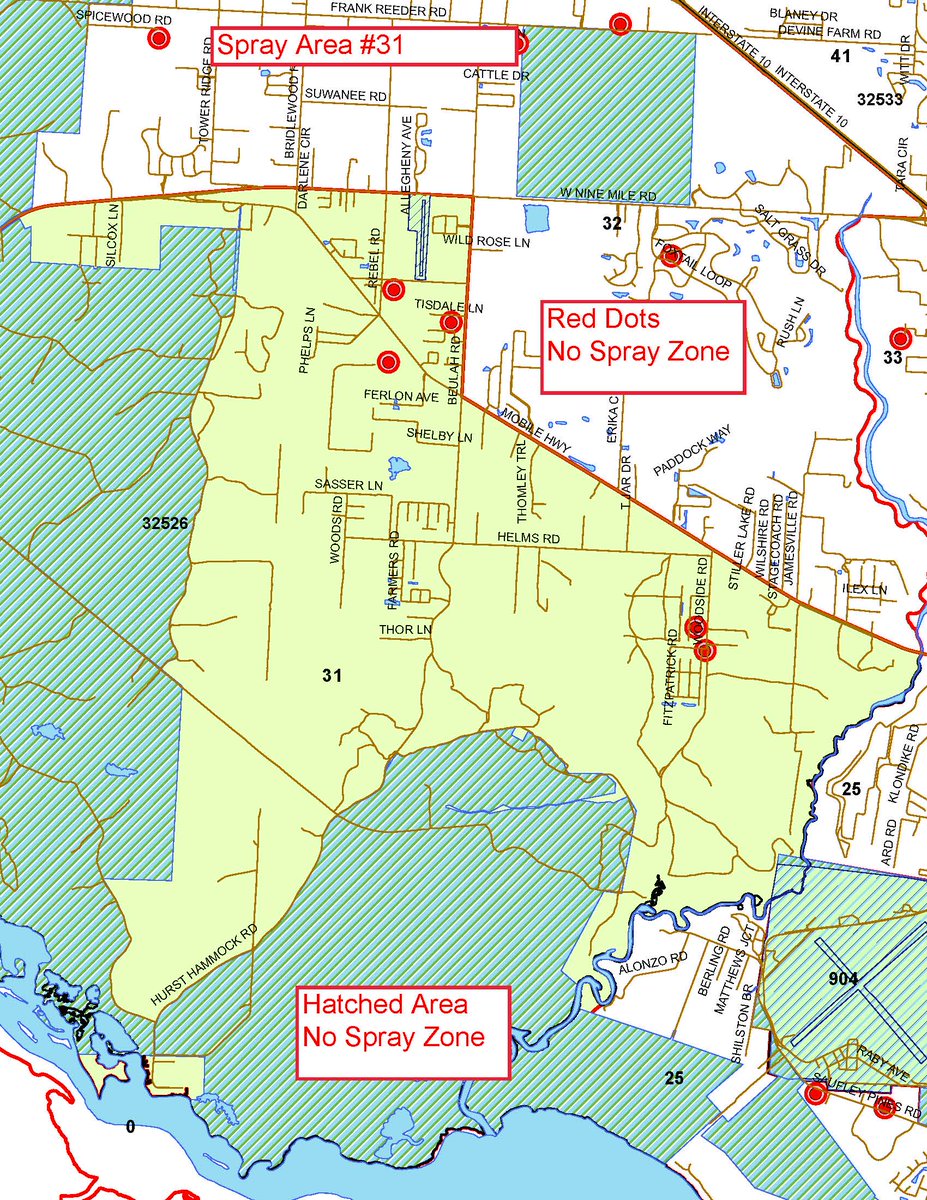 myescambia's tweet photo. ❗ Mosquito Control will be fogging this evening in commission districts 1 and 2 from 6-9:30 p.m. All operations are dependent on weather conditions.

📲 To make a request for service or add an area to the no spray zones, call 850-937-2188 or email mosquitocontrol@myescambia.com https://t.co/2dZLHNrxra