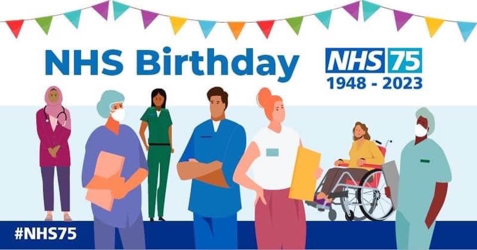 MrsDyer85's tweet photo. 75 years! Proud to have worked for NHS for 20 years &amp; always for @UHSFT @SotonChildHosp  - it’s gifted me with a career I love. Supported me to achieve what I never thought possible. Ward clerk to senior nurse specialist. NHS brought my son safely into this world 5yr ago https://t.co/kFj6LZXexO