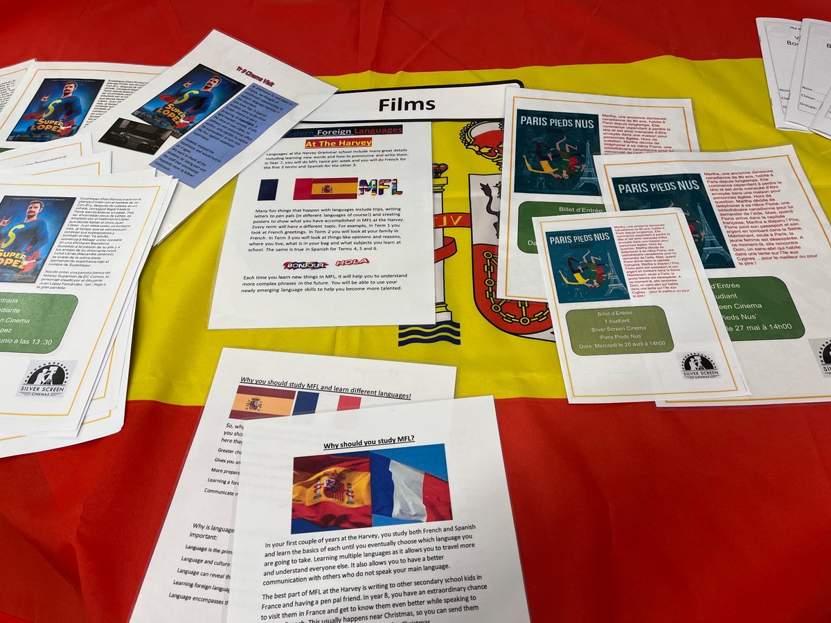 HarveygsMFL's tweet photo. A few photos from last night’s Open Evening…
Lovely to see so many new faces (and a few old ones). We hope you enjoyed our café. Well done for your efforts to order in French &amp; Spanish.
Huge thanks to our fantastic Language Ambassadors for their help! 🇫🇷🇪🇸😊 https://t.co/SL83AF2ZX5