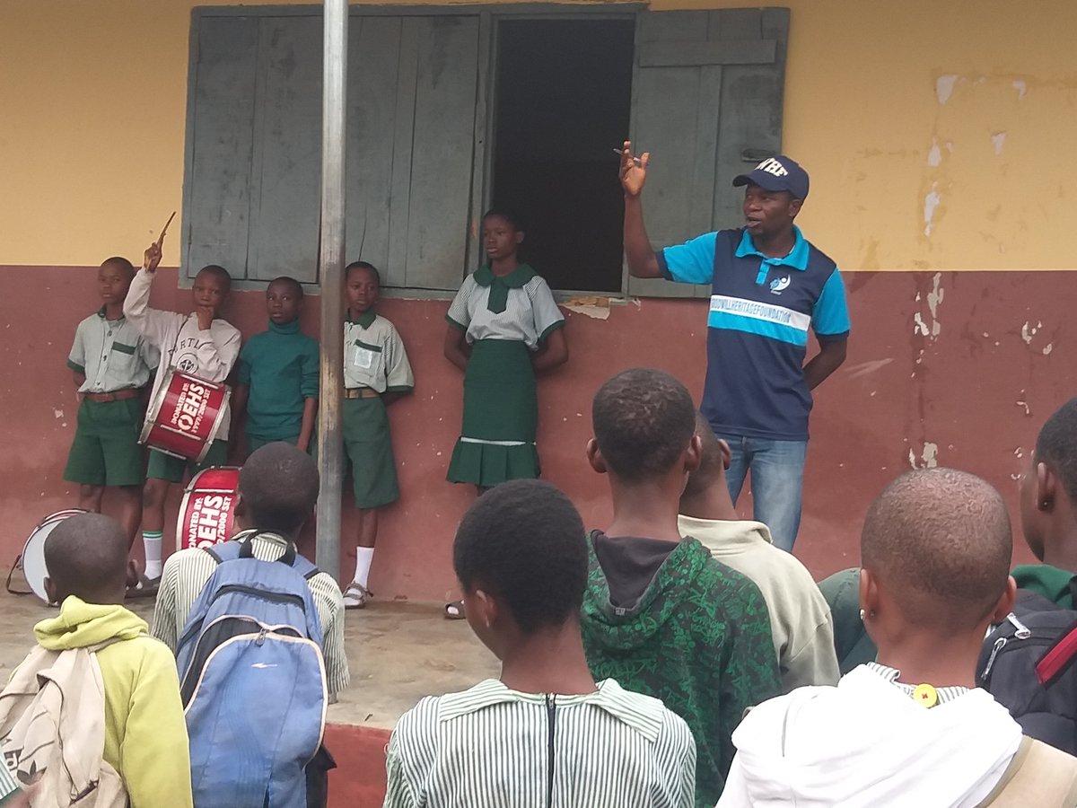 GoodwillHF's tweet photo. We held another segment of our ongoing Career counselling  talk to Oluyole Extension High School on July 5,2023 and made an speech so as to help the Students navigate the complexities of the job opportunities and careers they can take. https://t.co/55LaJKNOYQ