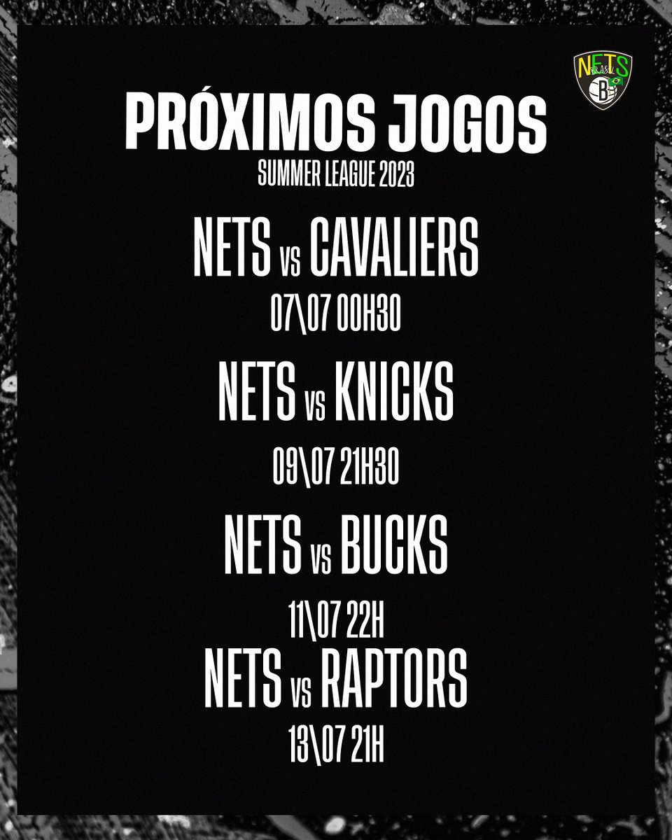 NetsBrasil_'s tweet photo. PRÓXIMOS JOGOS! https://t.co/pANt4su9gl