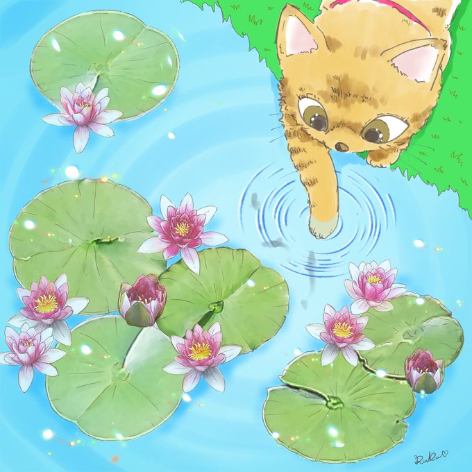 「pond」 illustration images(Latest｜RT&Fav:50)