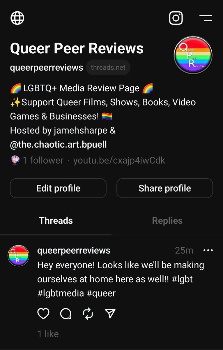 Go follow us on Threads!! 👀